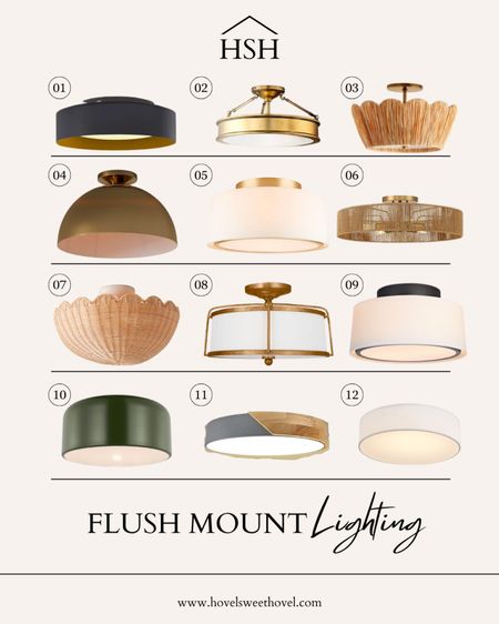 Flush mount lighting ideas

#LTKHome