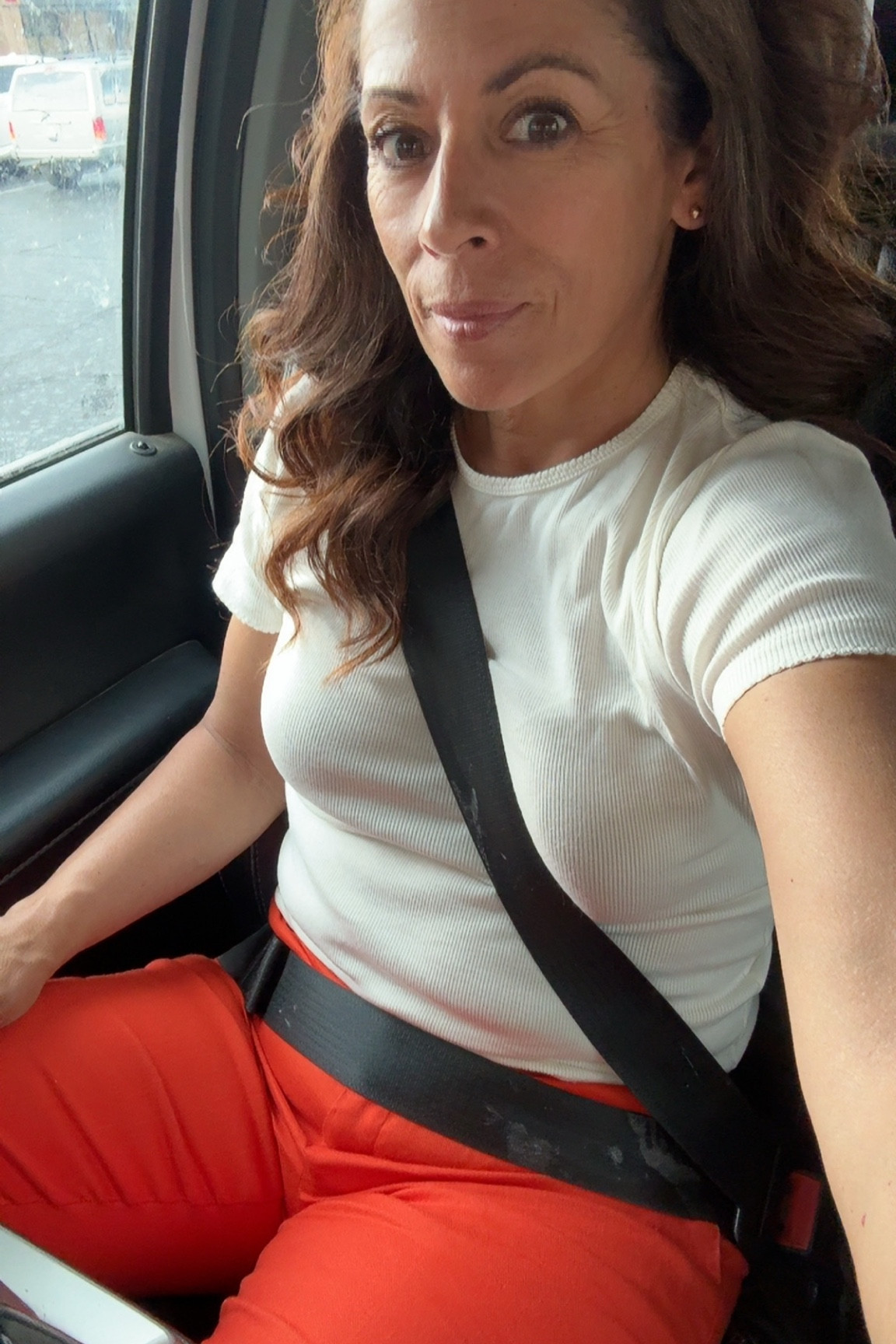 Comfy and cool in a J Crew tee and Ann Taylor linen pants!

#LTKover40