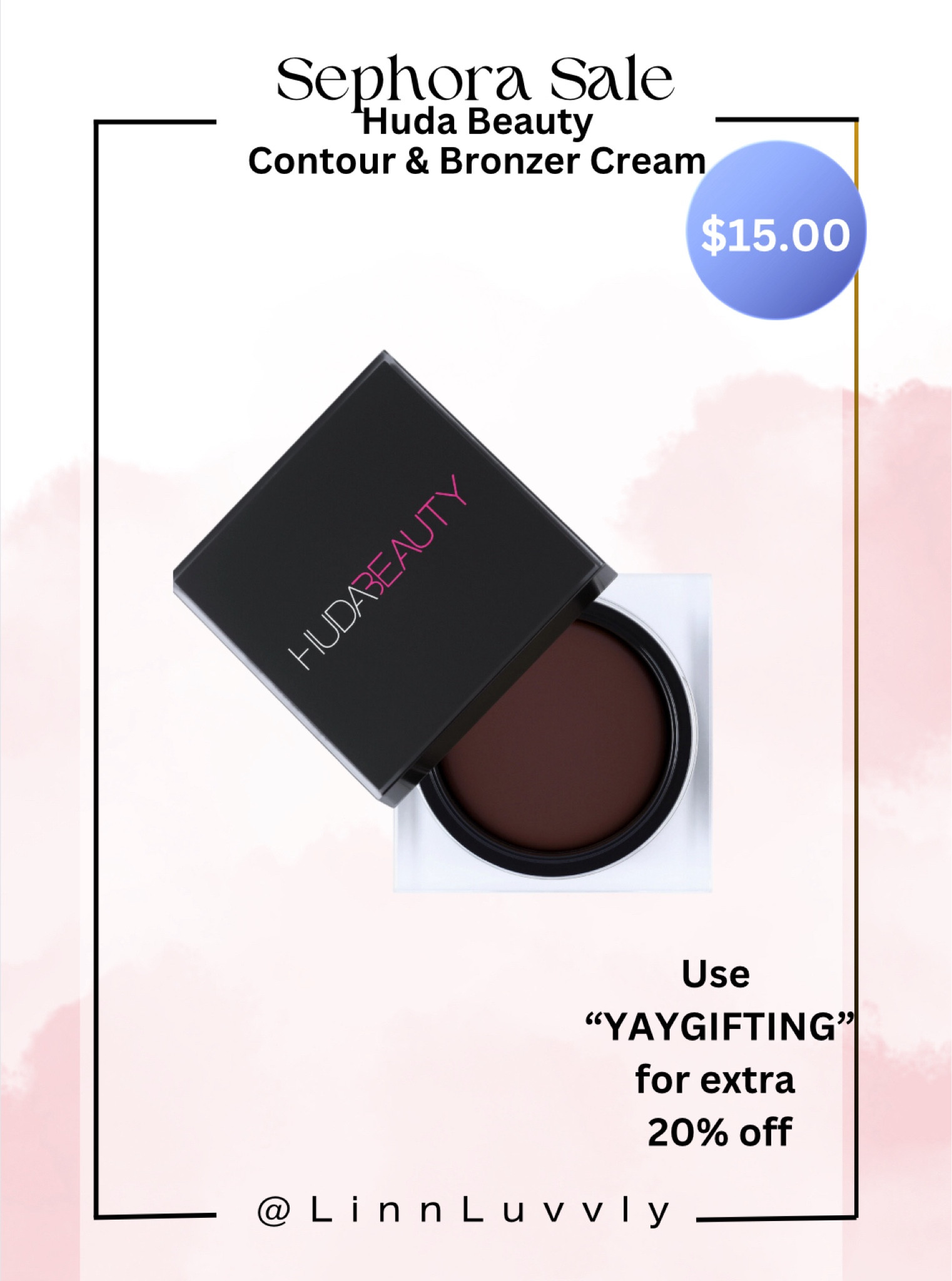 Huda Beauty
Contour & Bronzer Cream

Use “YAYGIFTING” for extra 20% off through Dec 10th

Sephora sale , bronzer, contour , makeup 

#LTKGiftGuide #LTKbeauty #LTKfindsunder50