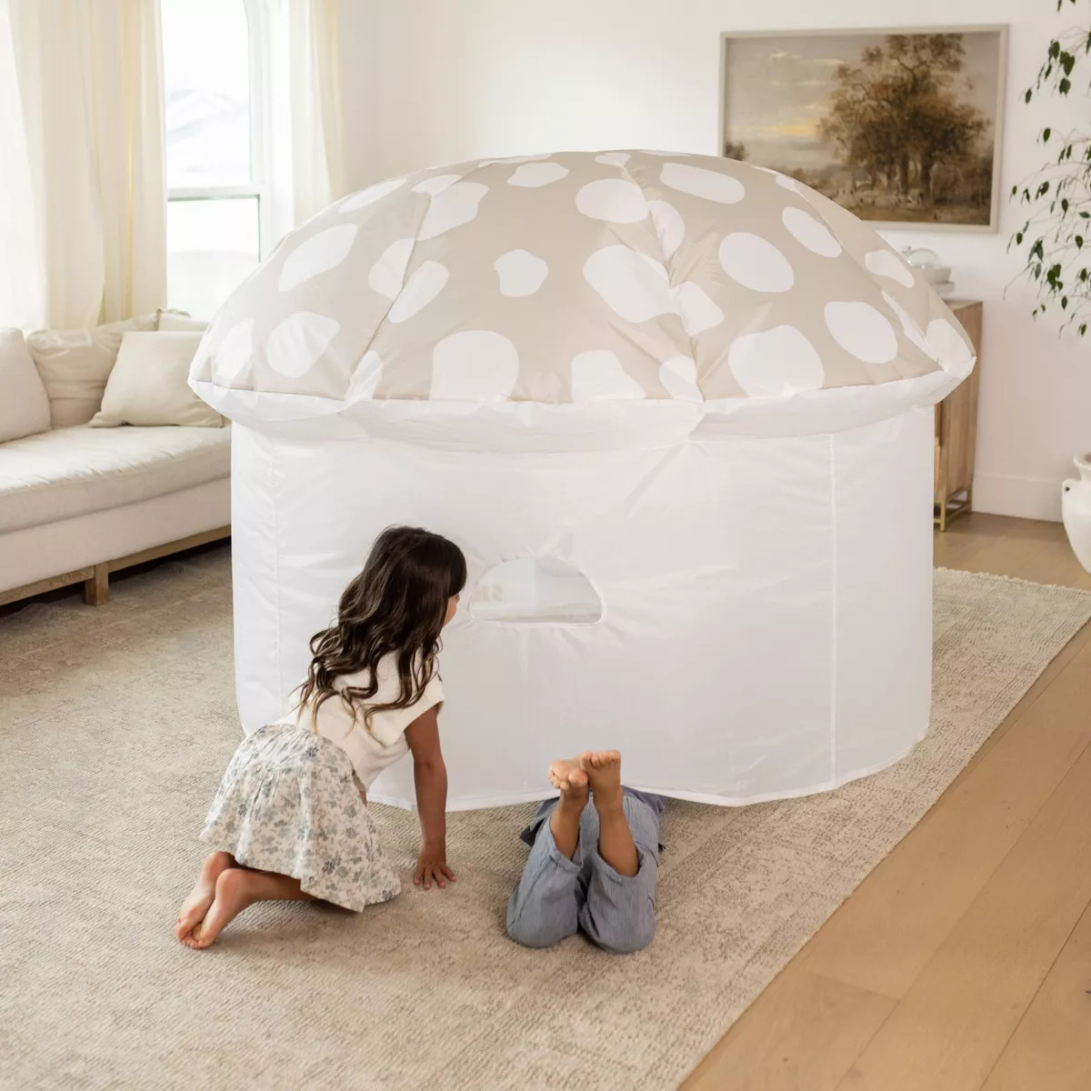 SMOL Air Fort Inflatable Mushroom Tent | Target