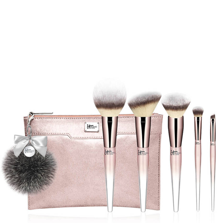 Chic in the City 5-Piece Makeup Brush Set - IT Cosmetics | IT Cosmetics (US)