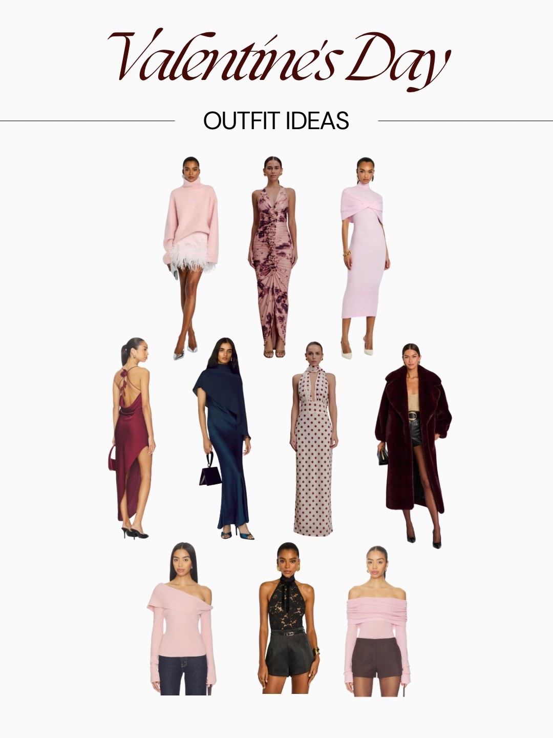 Valentine’s Day Outfit Inspo 💫 

@Revolve @Reformation 

#LTKValentine #LTKOver40