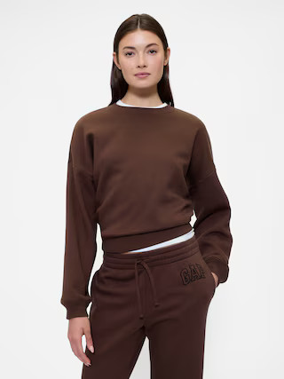 Relaxed Wedge Crewneck Sweatshirt | Gap Factory