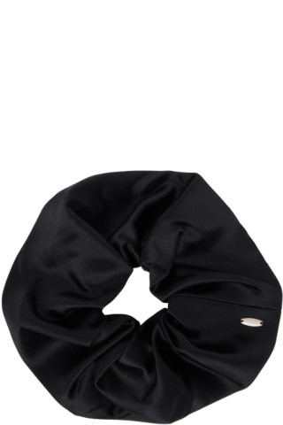 Sophie Buhai - Black Elegant Scrunchie | SSENSE