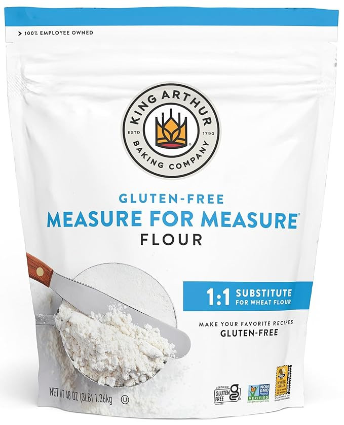King Arthur Measure for Measure Gluten-Free Flour: All-Purpose 1:1 Substitute for Wheat Flour, No... | Amazon (US)
