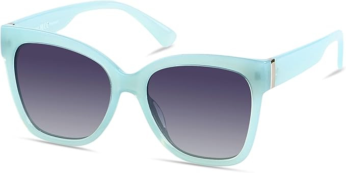 LYZOIT Trendy Oversized Cat Eye Polarized Sunglasses for Women Big Large Cateye Sun glasses | Amazon (US)