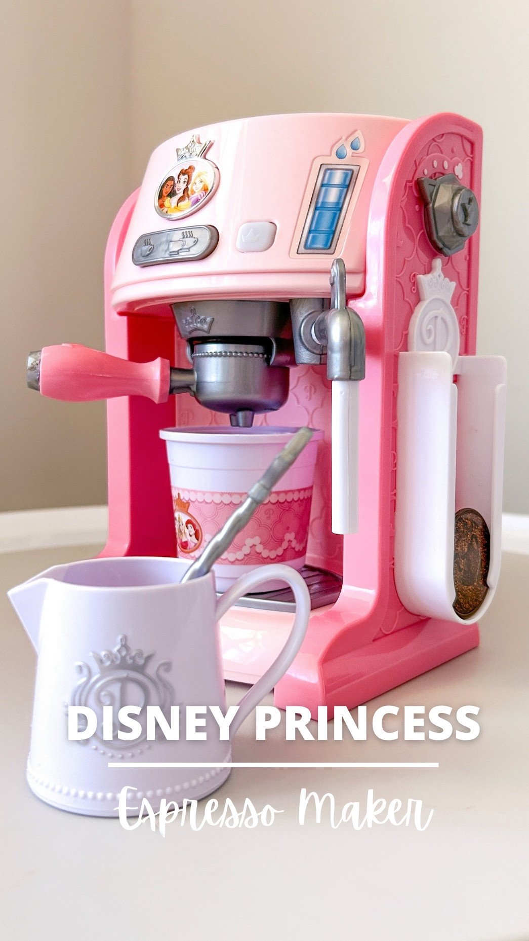 ☕✨ Brew and play! This Princess Espresso maker brings café fun to your playroom. Choose a single or double shot, froth your milk, and serve it up like a true barista — complete with realistic sounds and lights! 👑💖

Perfect for every modern princess with big dreams and great style.


#LTKHoliday #LTKKids #LTKGiftGuide