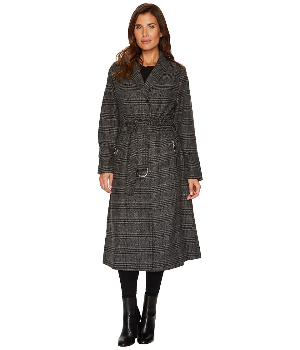 Religion - Eternal Coat (Light Grey/Black Check) Women's Coat | Zappos