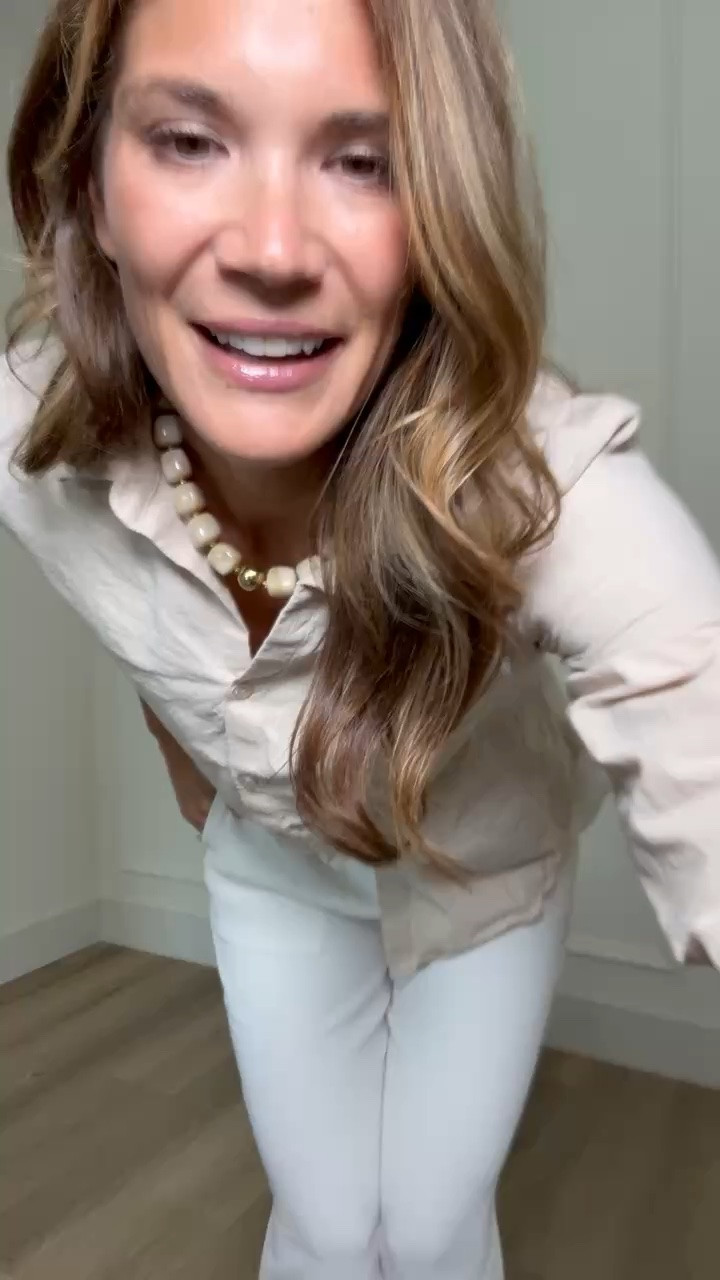 This is the kind of teacher outfit that feels comfortable for a full day but still looks pulled together. The relaxed button down, flowy white pants, and woven flats make it easy to wear from the classroom to after school plans.

Pants are M tall

Tall girl outfits, Teacher outfit, Back to school style, Tall friendly clothing, Wide leg pants, Long inseam pants, Button down shirt, Comfortable work outfits, Classroom outfits, Casual workwear, 6 foot style, Stang and Co

#LTKootd #LTKWorkwear #LTKTall