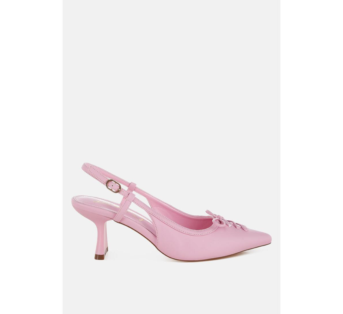 Danvers Kitten Heel Pointy Slingbacks - Pink | Macy's