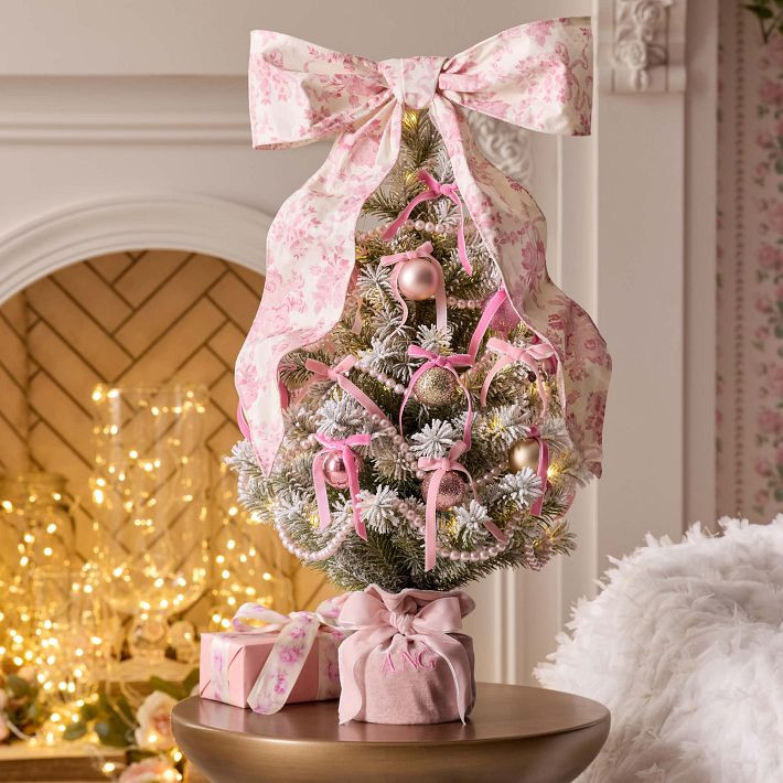 LoveShackFancy Decorated Mini Tree (2 Ft.) | Pottery Barn Teen