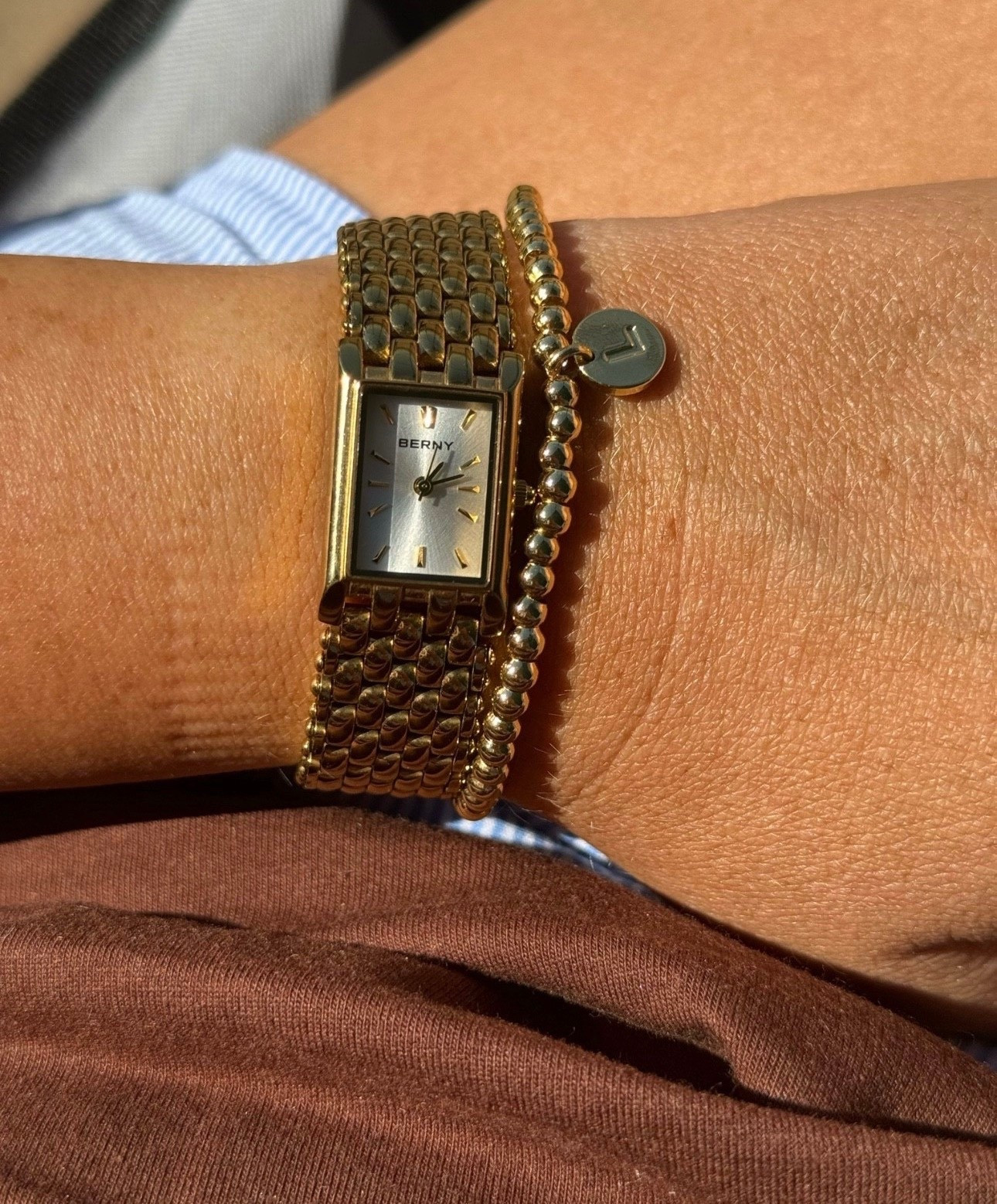 Love this watch bracelet combo!

#LTKFindsUnder100 #LTKOver40 #LTKGiftGuide