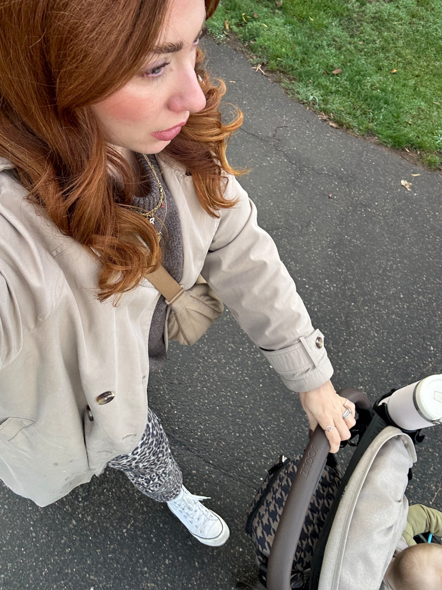 Easy practical autumn winter outfit for the park! I love these jeans, they are so comfy and who doesn’t love leopard print 🐆! I’m wearing a 12R in the jeans, the jumper is primark so can’t link on here. 

#LTKautumn #LTKuk #LTKwinter