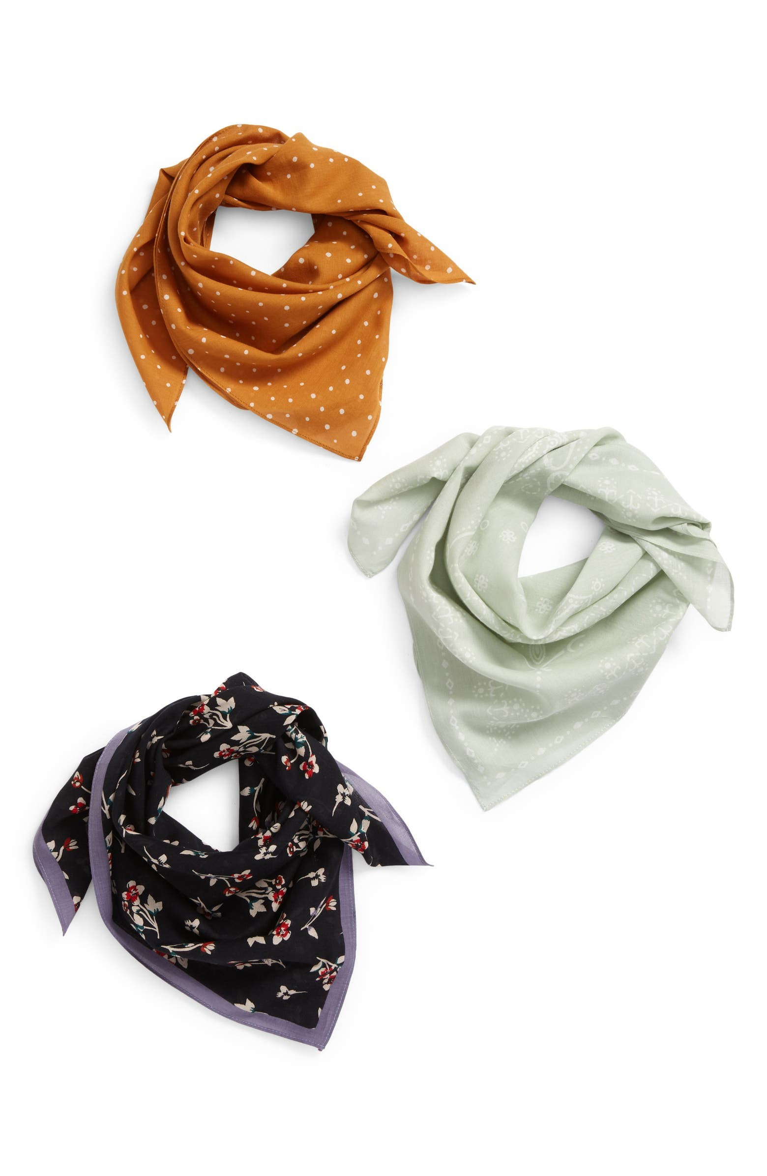 Assorted 3-Pack Bandanas | Nordstrom