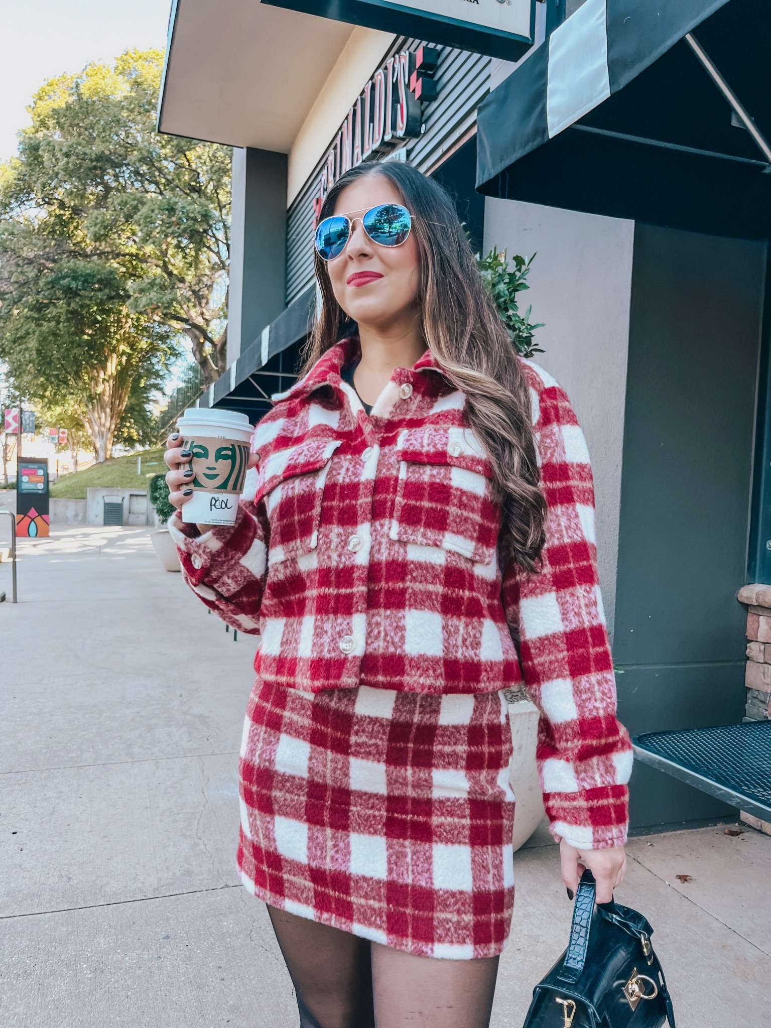 Plaid Perfection with this Burgundy Plaid Set 🩷❤️ Plaid Jacket and Plaid Skirt for a fabulous fall day out or night out look. Wearing size Small in both the jacket and skirt. 




#LTKFindsUnder50 #LTKFindsUnder100 #LTKSeasonal