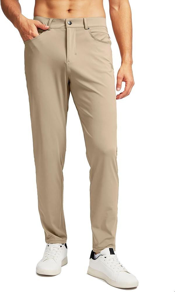 G Gradual Men's Stretch Golf Pants with 6 Pockets Slim Fit Dress Pants for Men Travel Casual Work | Amazon (US)