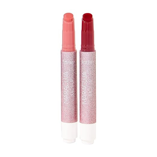 tarte maracuja juicy lip balm bestsellers duo - rose & passion fruit - full size | Amazon (US)