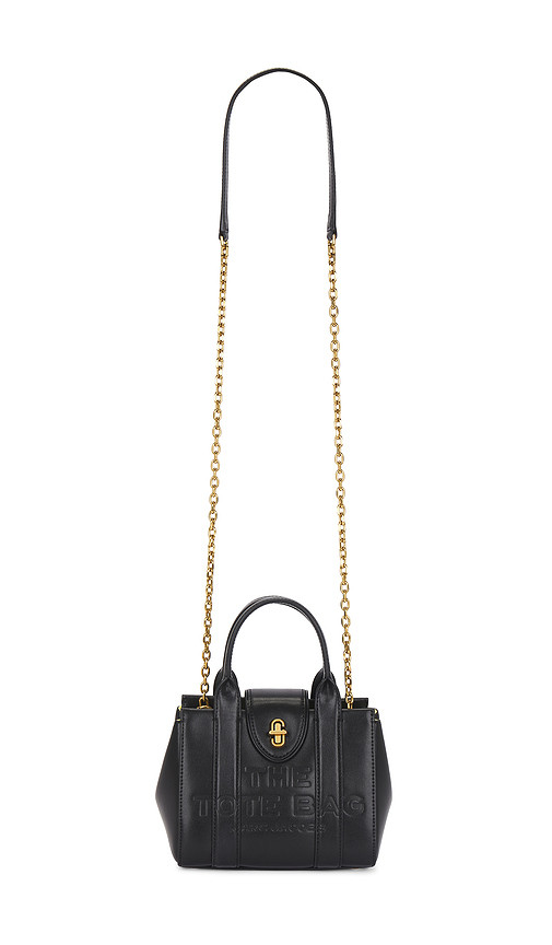The Turnlock Crossbody Tote Bag in Black | Revolve Clothing (Global)