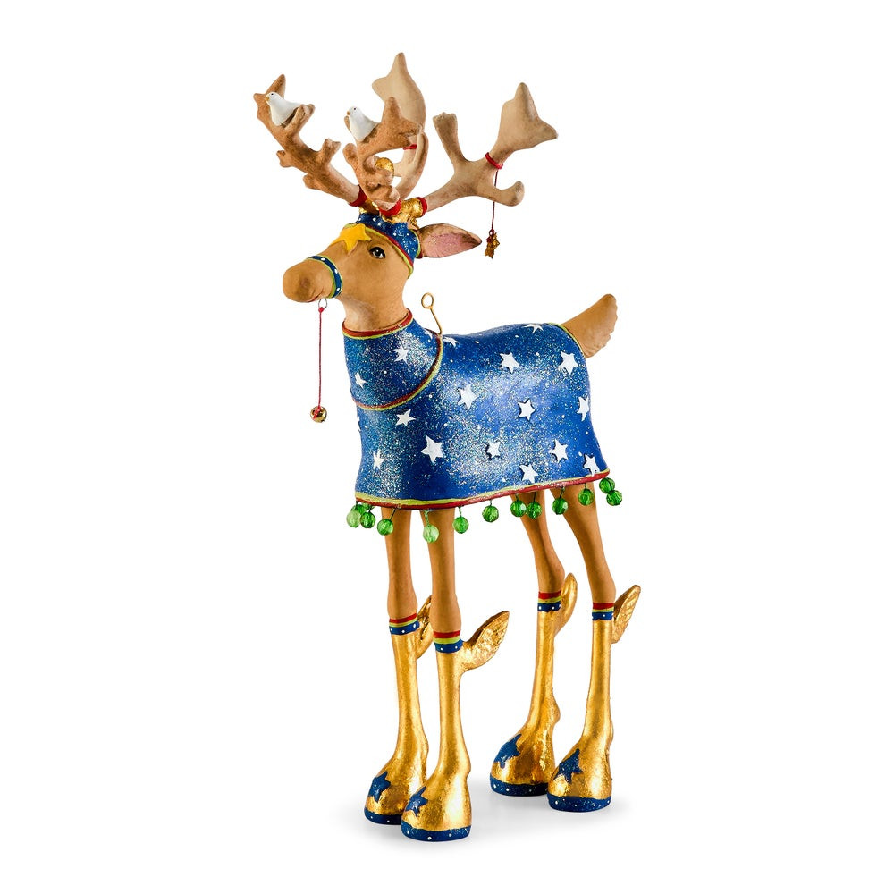 Patience Brewster Dash Away Comet Reindeer Figure | MacKenzie-Childs
