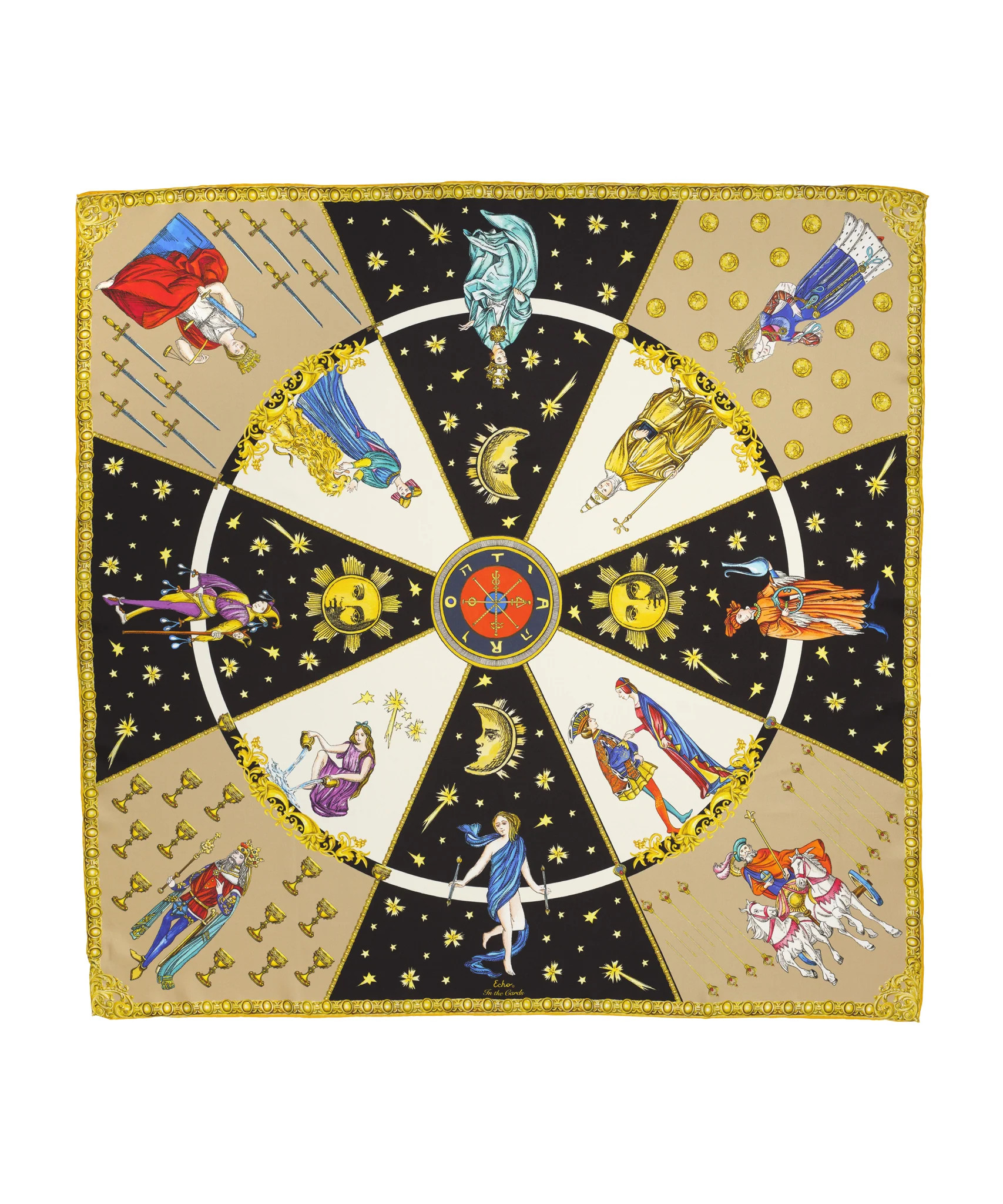 Silk Scarf for Women | In The Cards Silk Square | Echo | Echo New York