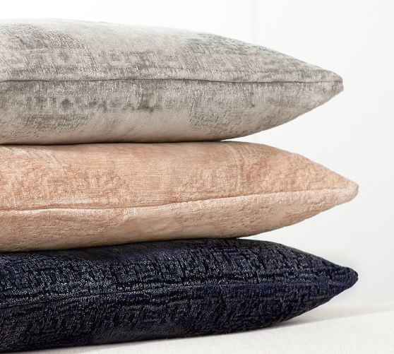 Maddie Textured Pillow Covers | Pottery Barn (US)