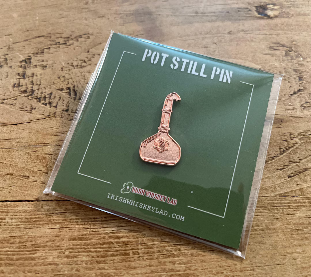 Whiskey Pot Still Lapel Pin Copper Colored Steel Pin Great Gift Whisky Bourbon, Rye, Irish, Scotc... | Etsy (US)
