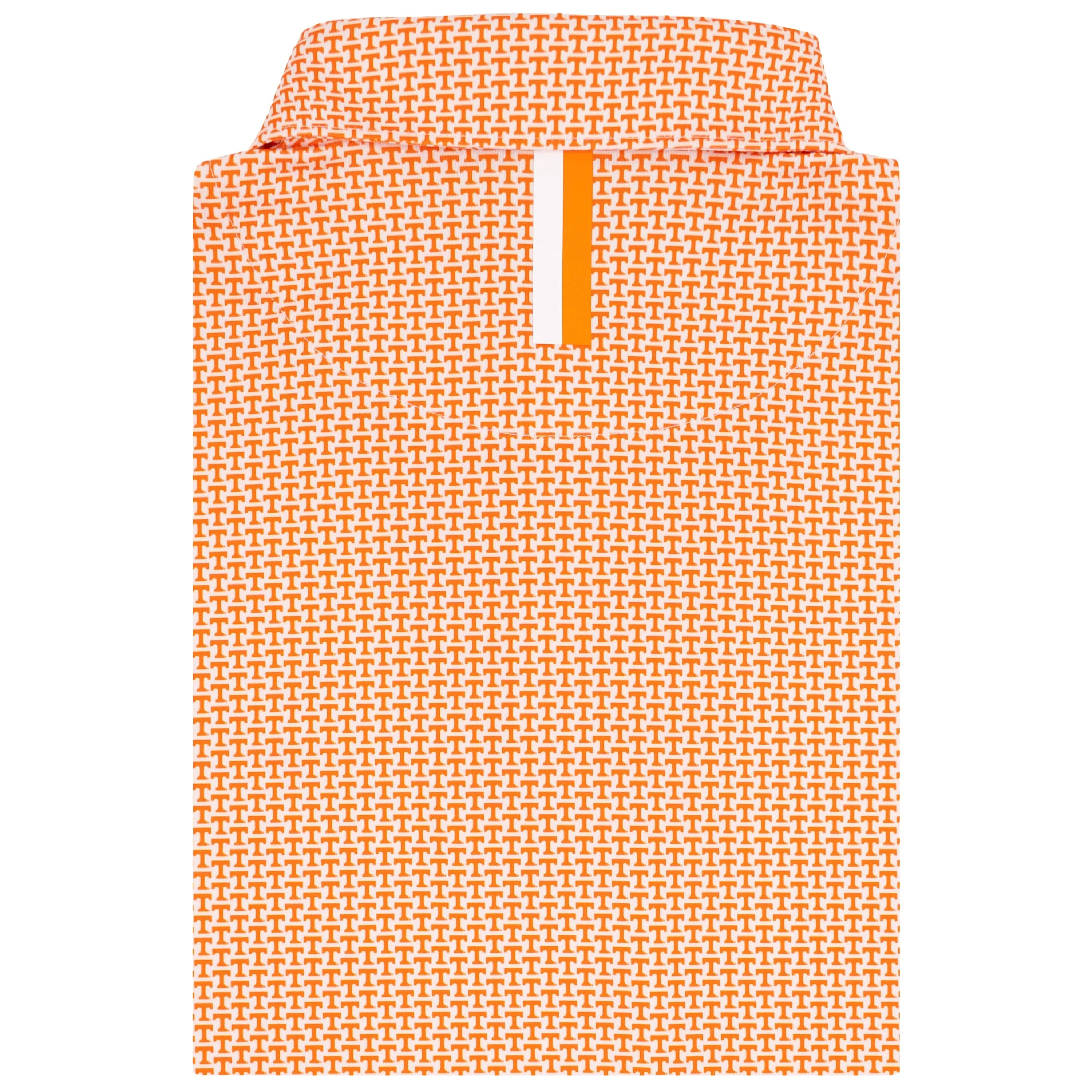 The Tennessee Volunteers® Collegiate Polo - White/Horizon Orange | Rhoback | RHOBACK