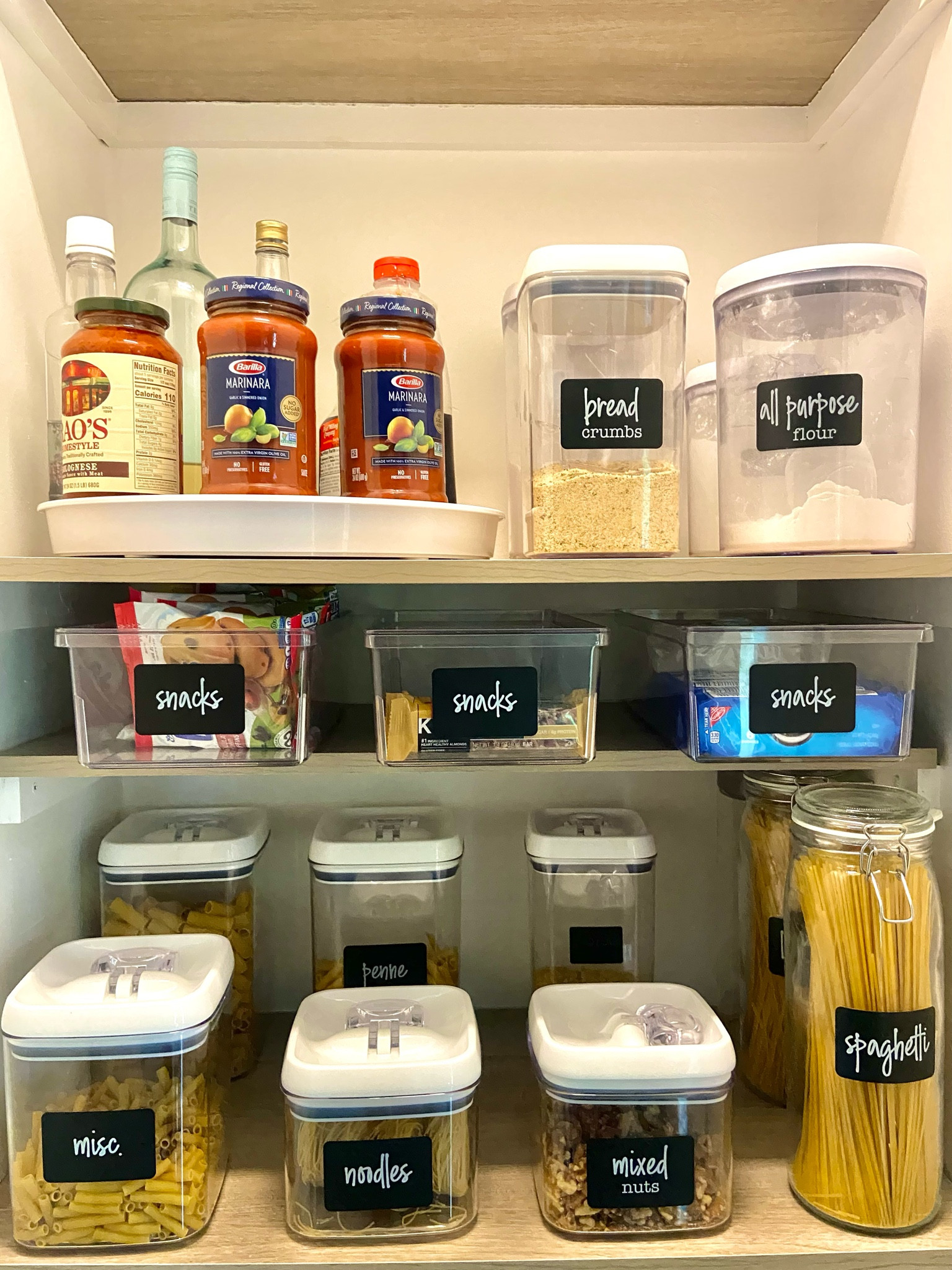 Pantry organization. Pantry storage bins. Lazy Susan. Airtight food bins. Organization hacks. #pantryorganization #foodbins

#LTKFind #LTKhome #LTKunder50