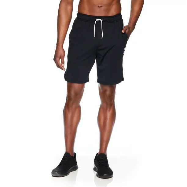 Reebok Men's Performance Knit Delta Shorts, 9" Inseam, up to Size 3XL - Walmart.com | Walmart (US)