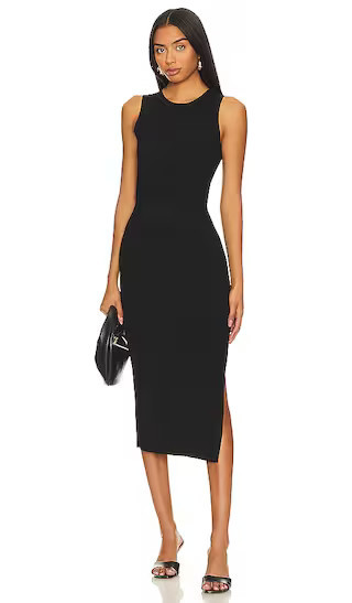 Syd Dress | Fall Black Casual Dress Black Fall Midi Dress Fall Dress Outfit Ideas Inspo | Revolve Clothing (Global)