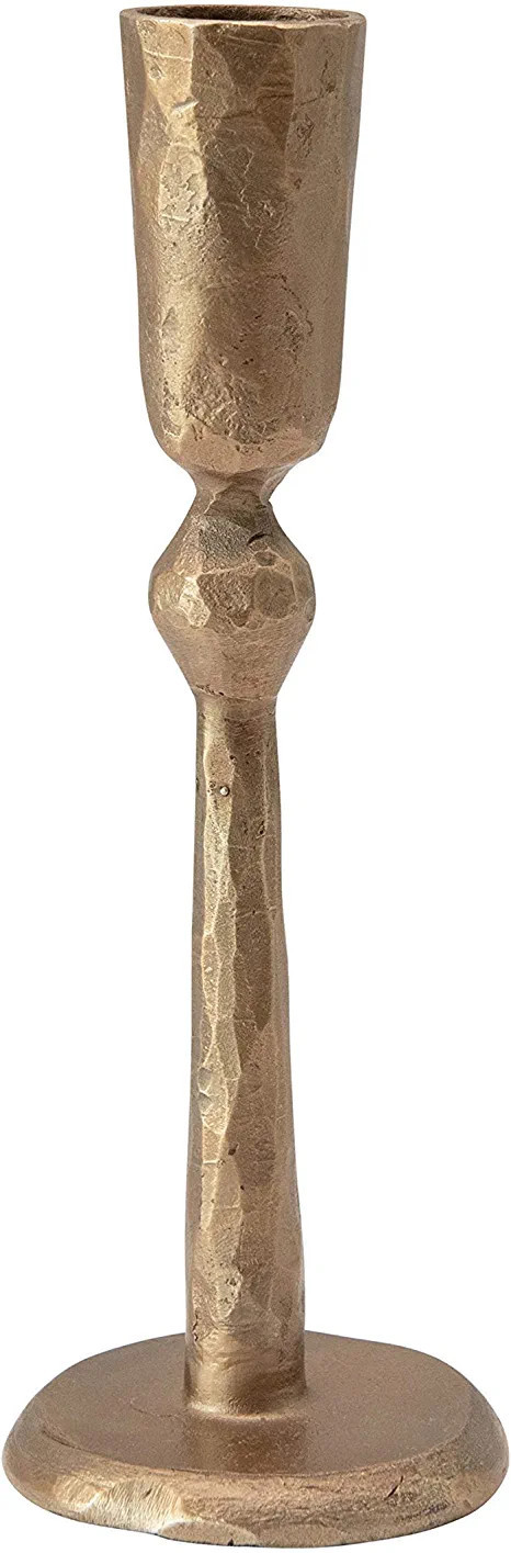 Creative Co-Op Hand-Forged Metal Taper, Antique Brass Finish Candle Holder | Amazon (US)