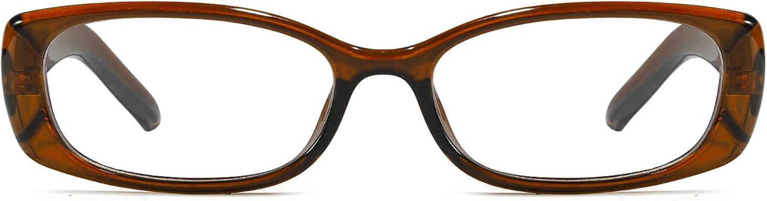 SODQW Rectangle Blue Light Glasses for Women Small Y2K Accessories | Amazon (US)