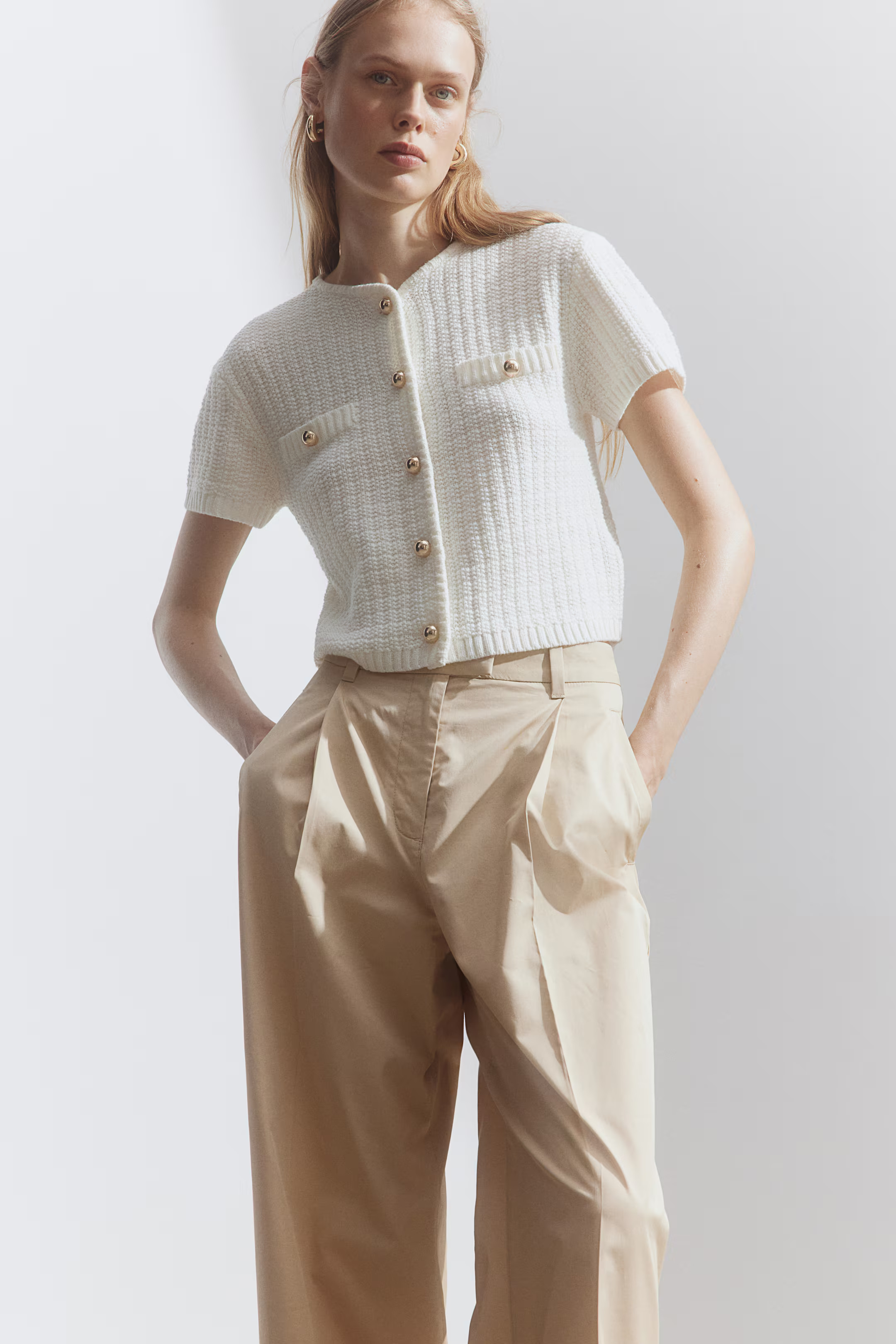 Structured-knit Cardigan | H&M (US + CA)