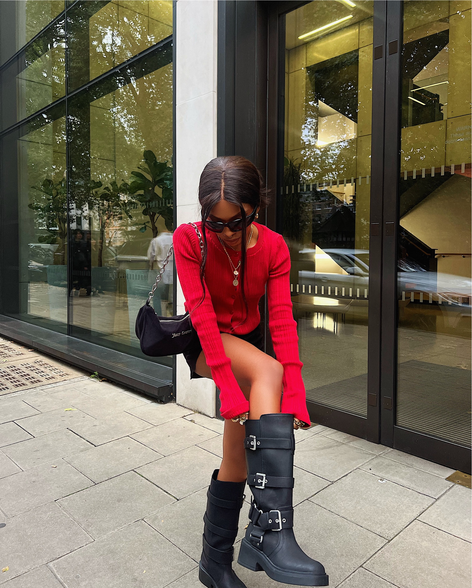 Red knit biker buckle boots

#LTKautumn #LTKuk #LTKshoes
