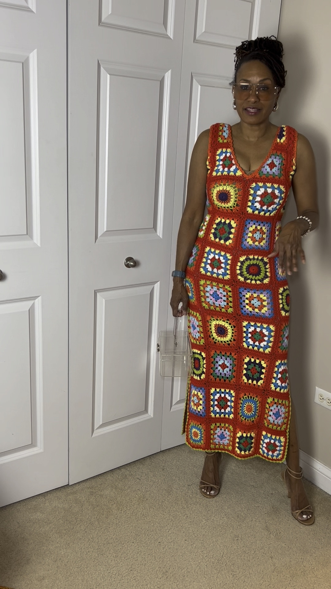 Check out this crochet dress from Akira. I love the vibrant colors and the fit. Check it out! 

#LTKVideo #LTKSeasonal #LTKOver40