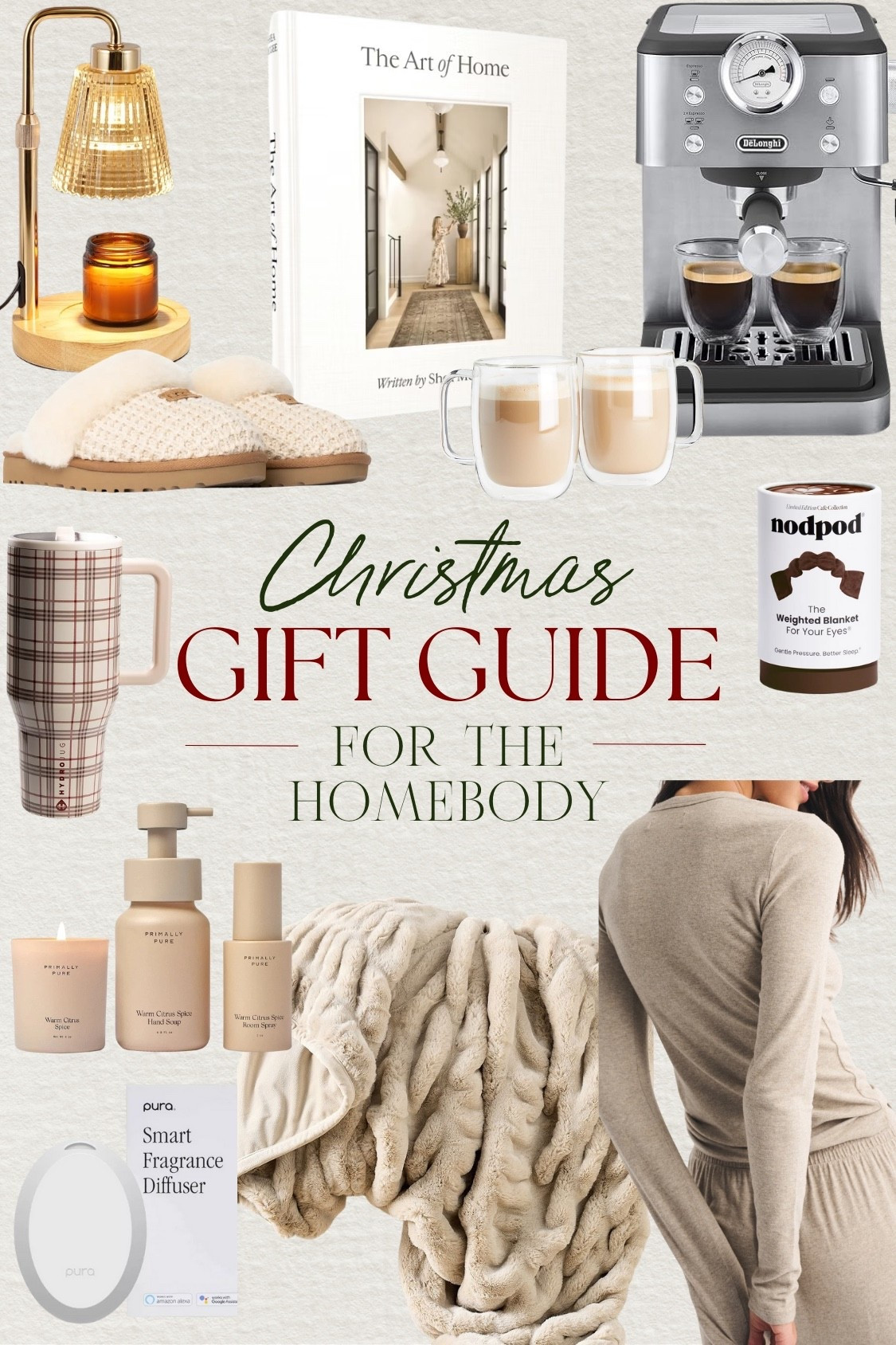 Christmas gift guide for the homebody! ✨ 

Comfy loungewear, non toxic products, & home goods! Hopefully this helps you with your gift shopping this year! A lot of these are on sale right now for Black Friday/cyber Monday! 🛒🤍

#LTKHoliday #LTKCyberWeek #LTKGiftGuide