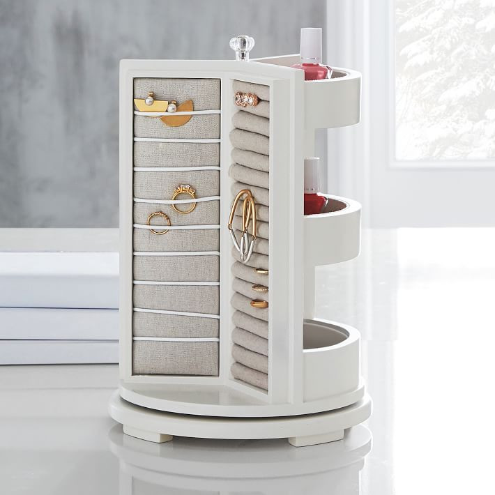 Chloe Rotating Jewelry Organizer | Pottery Barn Teen