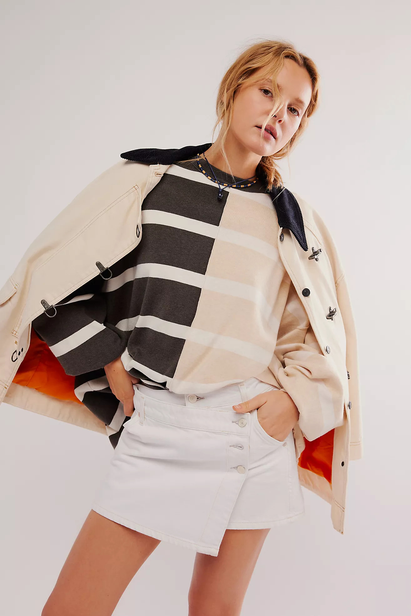Uptown Stripe Pullover | Free People (Global - UK&FR Excluded)