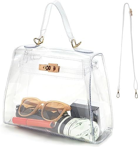 VUIASK Clear Bag Stadium Approved Crossbody Bags For Women Trendy Shoulder Bag Fashion Handbags S... | Amazon (US)