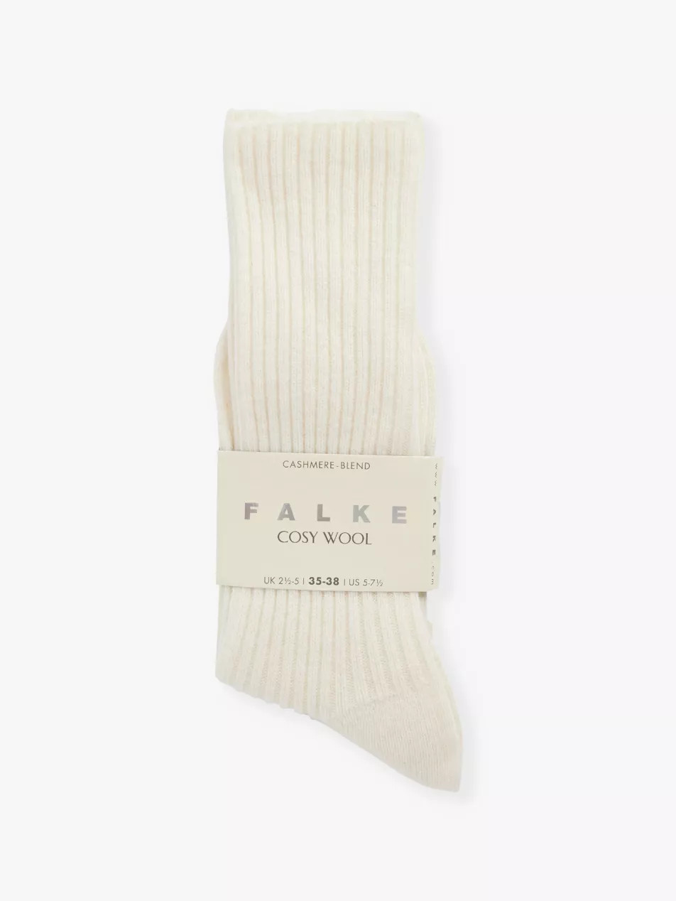 Cosy Wool ribbed knit socks | Selfridges
