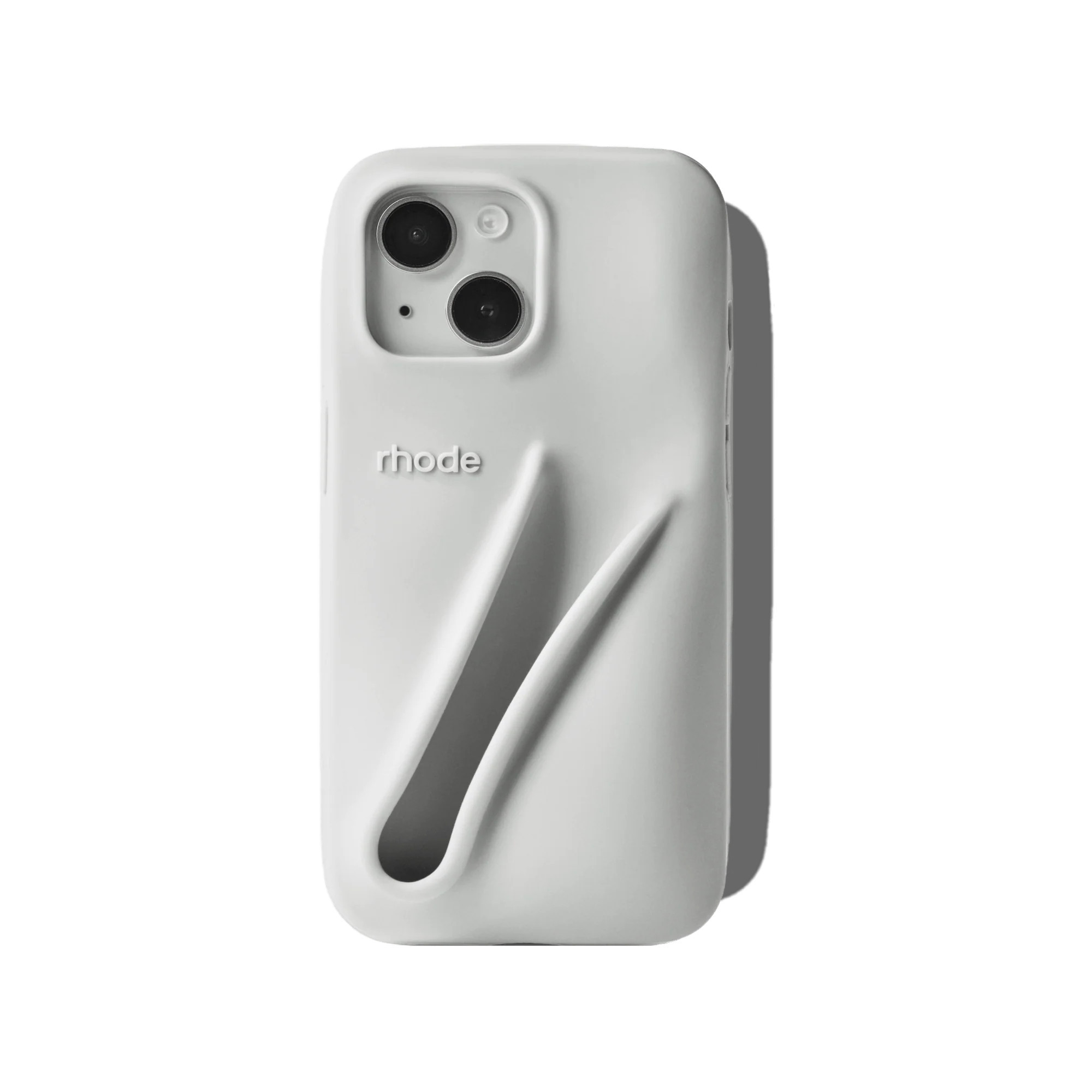 lip case - iphone 13 / grey | rhode skin