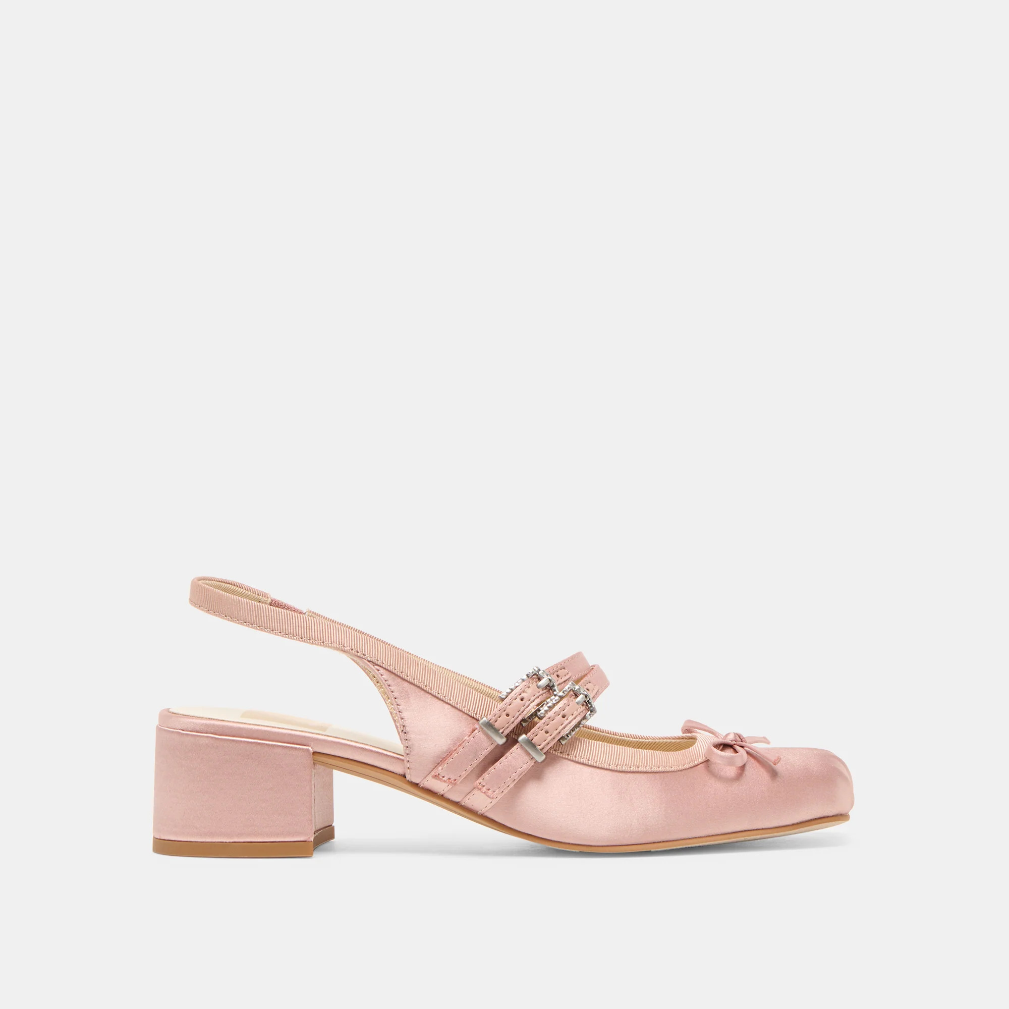 Loris Blush Satin Heels | Dolce Vita | DolceVita.com