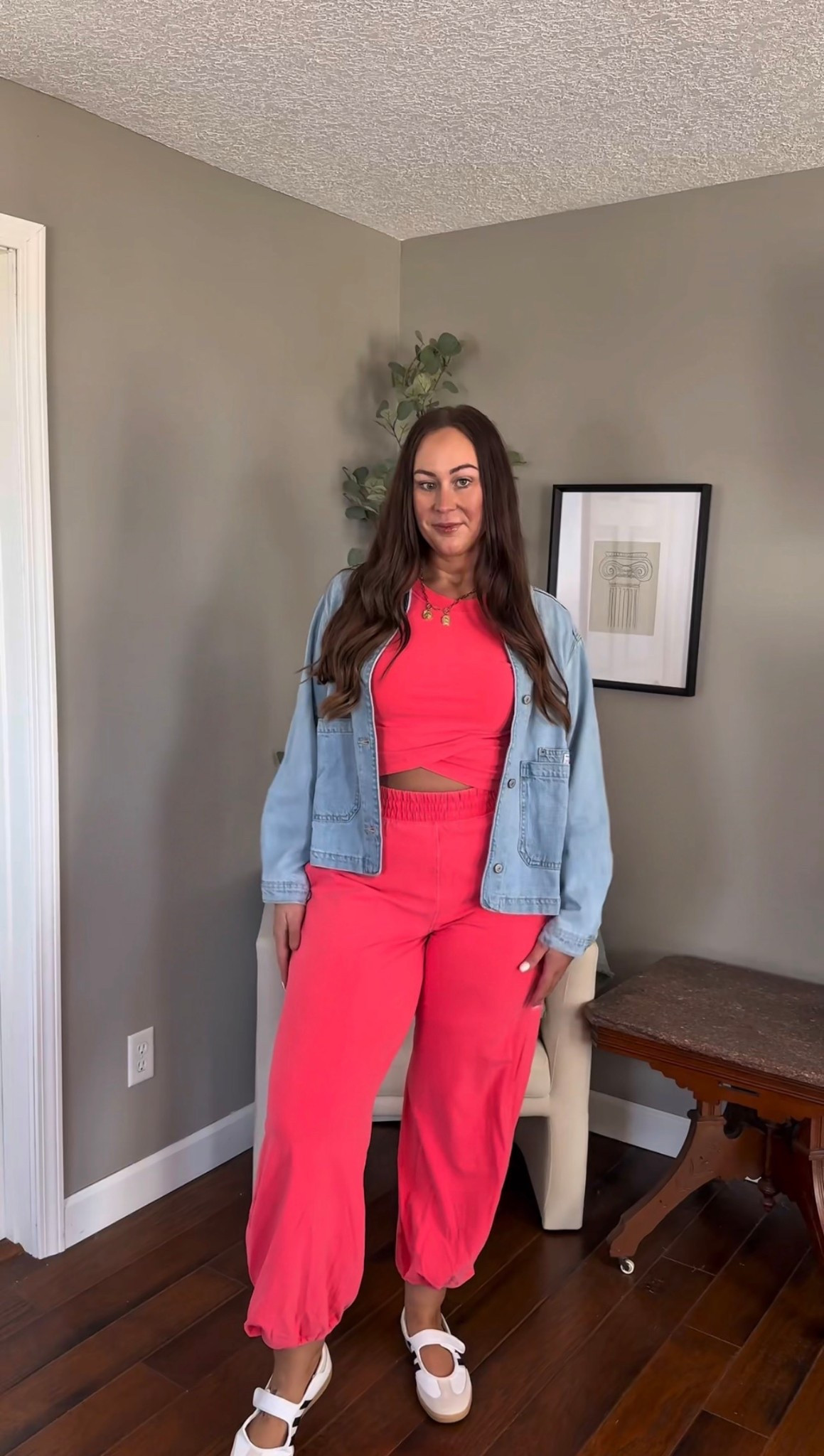 My favorite creep people set in the color electrical sunset!! Wearing large! 


Spring outfits 2026
Matching set
Casual outfits 

#LTKTall #LTKootd #LTKMidsize