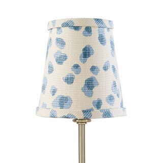 Mira Blue Animal Print Chandelier Shades | Ballard Designs, Inc.