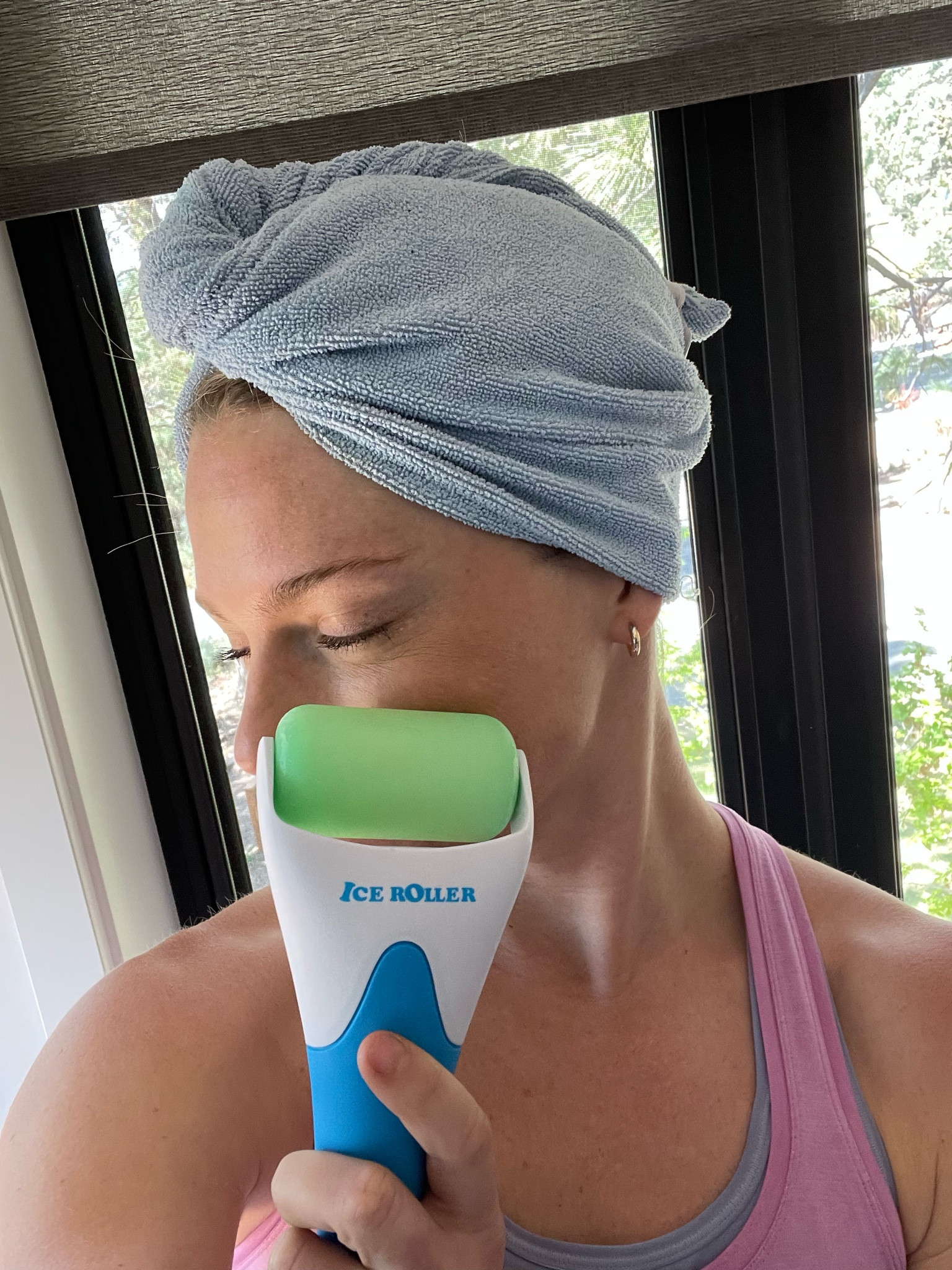 Microfiber hair towel to keep the curls from the frizz! Normal towels always create more frizz and tangles compared to when I use this. And my ice roller I use 2x a day to help keep my skin from irritation and inflammation. 

#LTKFindsUnder50 #LTKGiftGuide #LTKBeauty