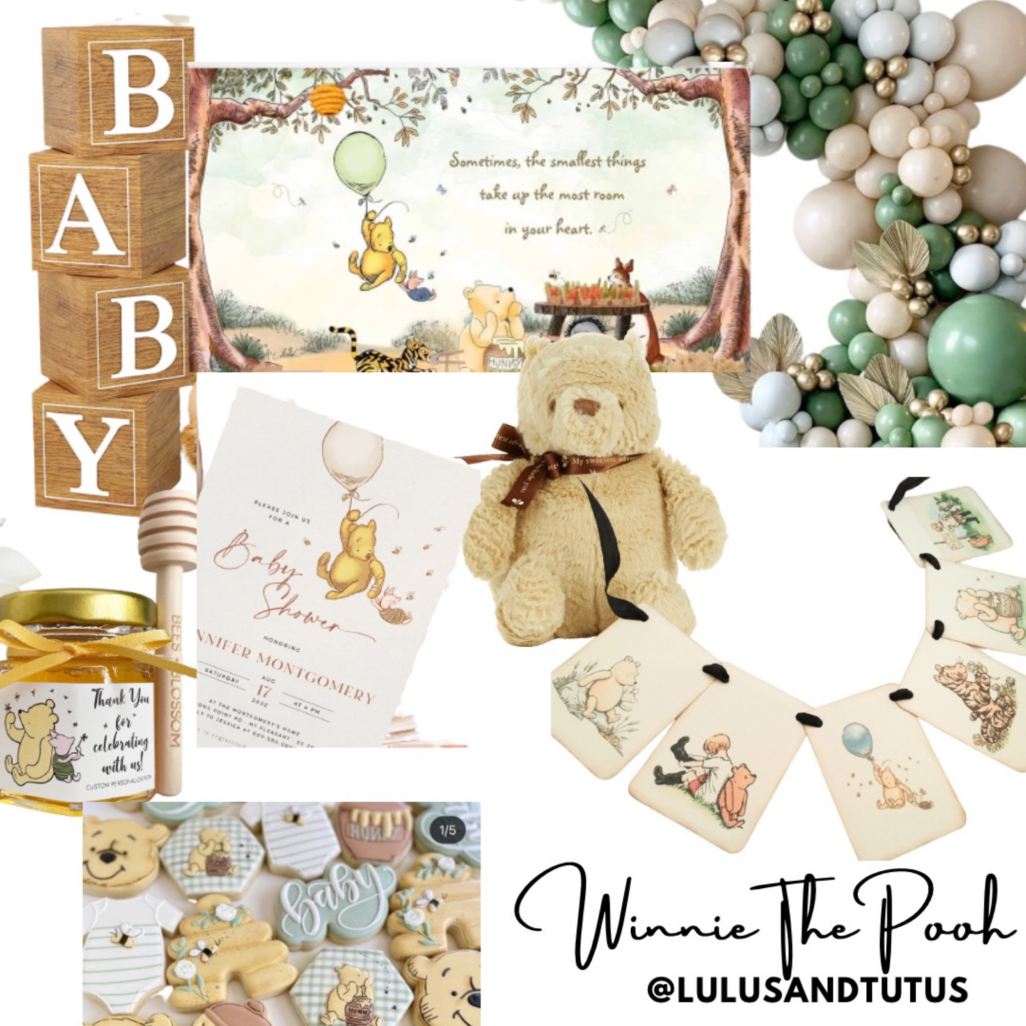 So excited to throw one of my besties a beautiful vintage Pooh inspired baby shower! Perfect for team green parents! 


#LTKbaby #LTKbump #LTKfamily