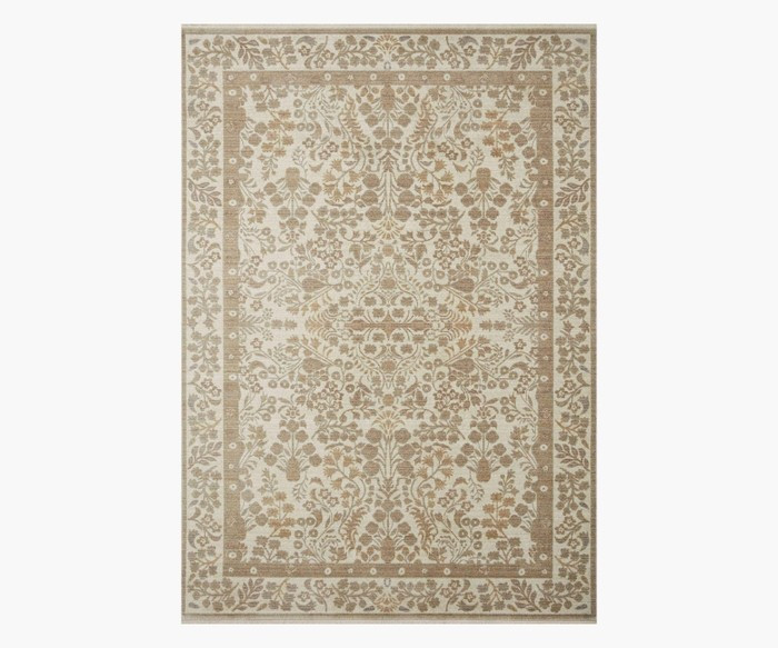 Lotte Khaki Power-Loomed Rug | Rifle Paper Co.