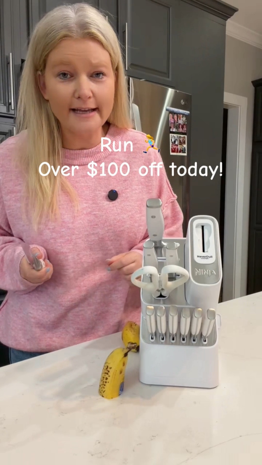 Ninja Knife set SALE! * #ninja
#ninjaknife #knifeset #kitchenmusthaves

#LTKHome #LTKSaleAlert