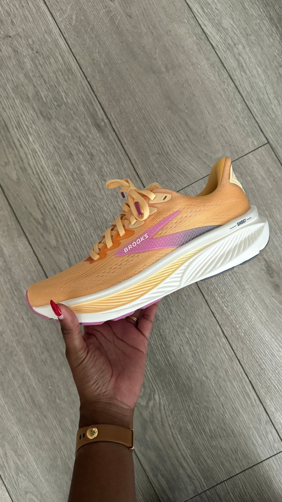 Brooks Ghost 17 - wore them to walk club

#LTKActive