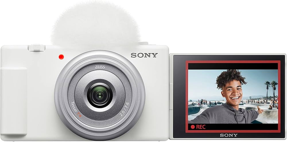 Sony ZV-1F Vlog Camera for Content Creators and Vloggers White | Amazon (US)